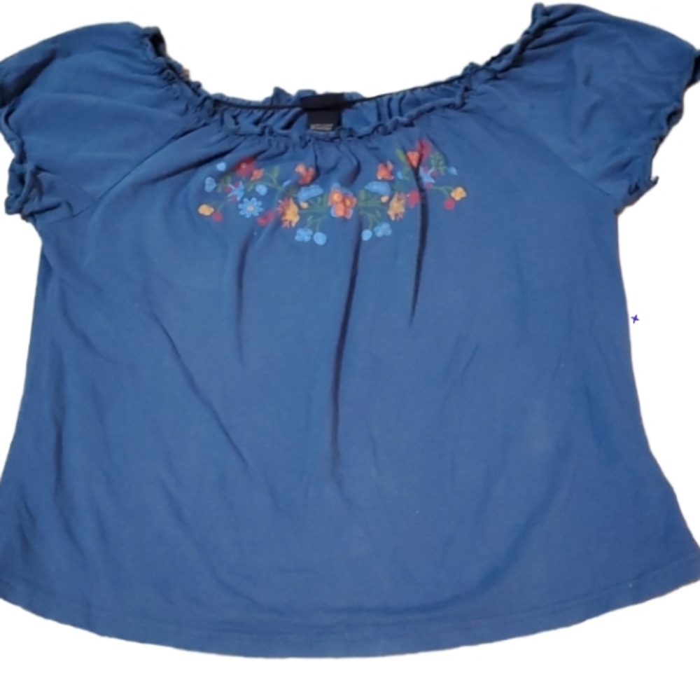 Vintage xl peasant top